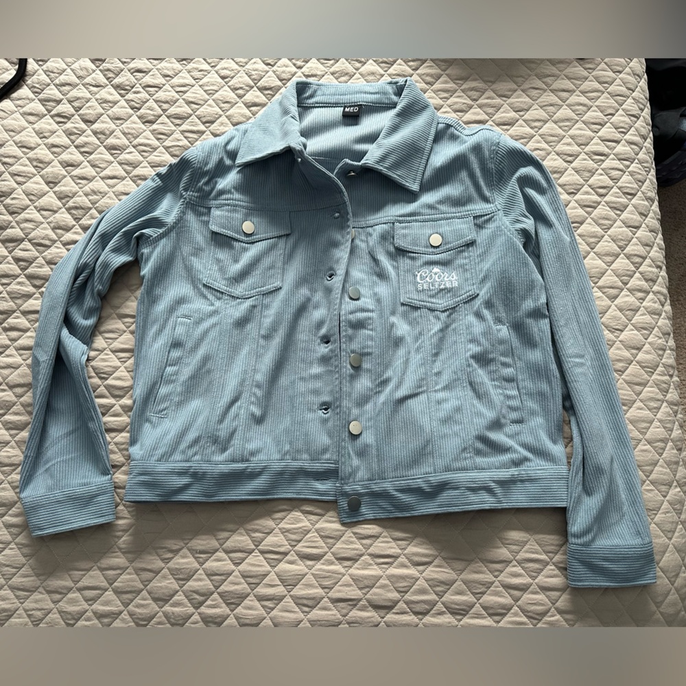 AE Blue Corduroy Jacket